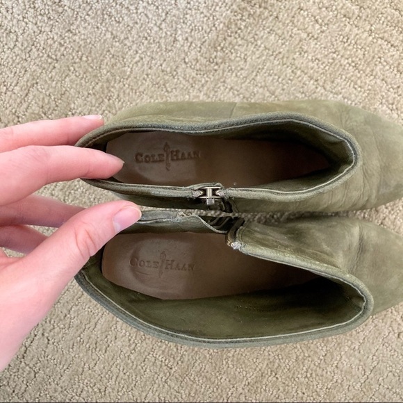 Cole Haan x Nike Air Cassidy Bootie Green Leather - Picture 7 of 11